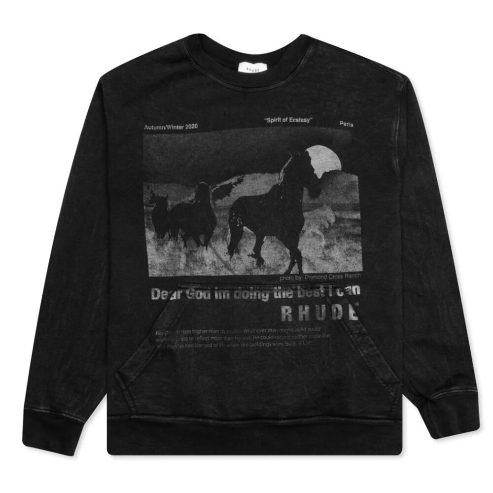 Rhude Best I Can Graphic Crewneck
